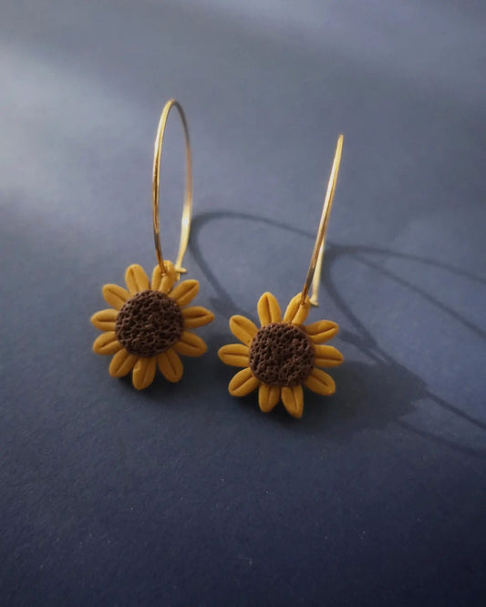 Sunflower Hoops